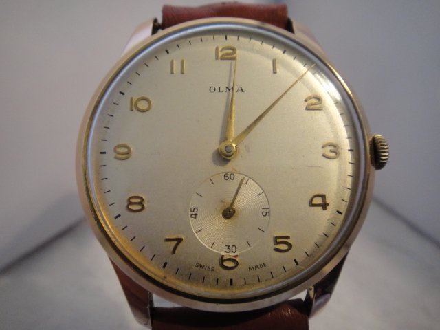 Olma Men's Wristwatch, 1950s/60s