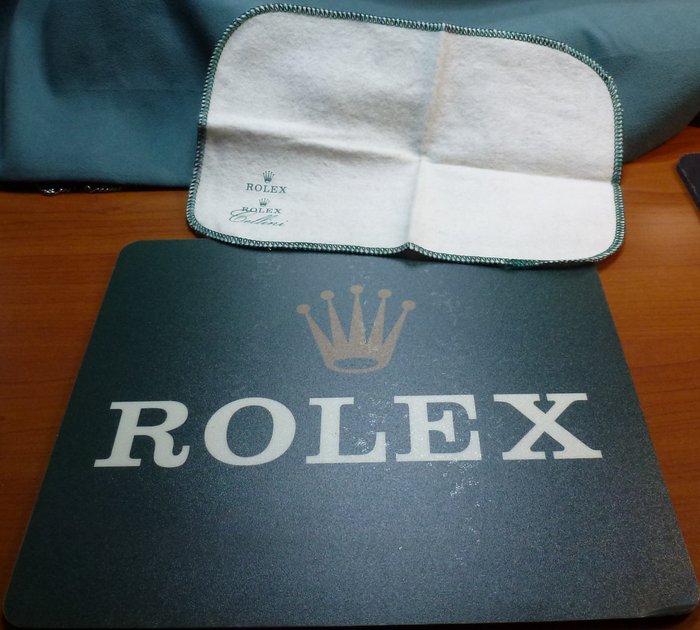 Rolex mouse pad + Rolex cleaning cloth 