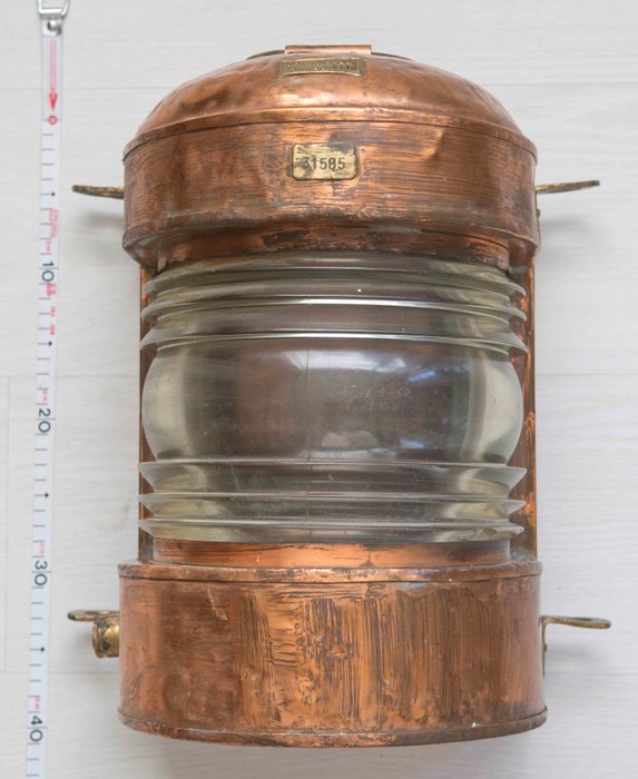 J.H. Peters & Bey Hamburg 11 Copper Lantern