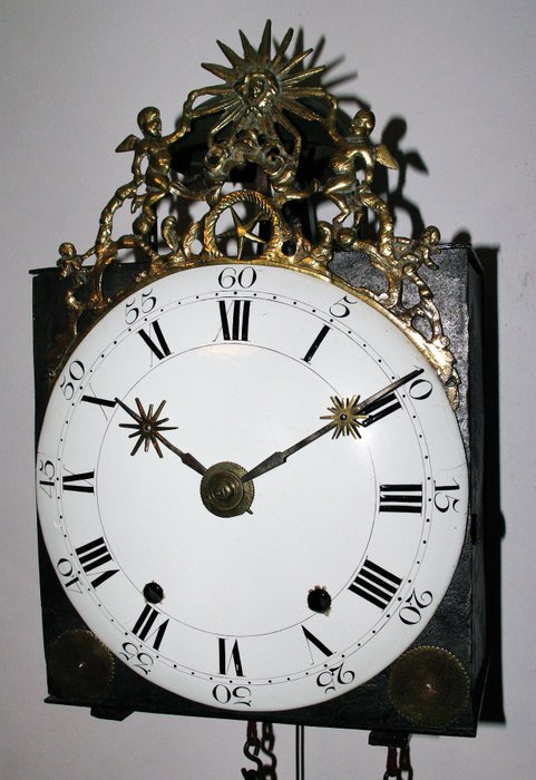 Comtoise-Uhr, Sonnenkönig – um 1780
