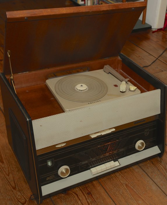Philips H4X92A tabletop radio gramophone