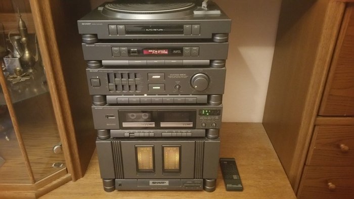 Sharp SX 8800, SC 8800CDH, SX 8800H, RP 8800H Stereo System 1990