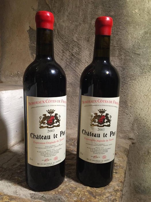 2003 Chateau le Puy - Manga - 2 Bottles (0.75L)
