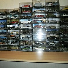 all colors 2 Custom Display Cases for AC Gilbert JAMES BOND 007 Set Only Cars 