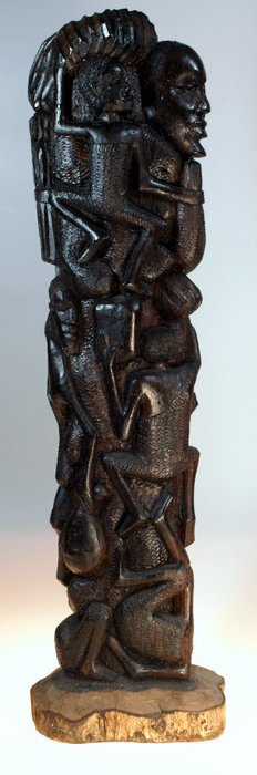MAKONDE (WOOD SCULPTURE FROM TANZANIA FROM 1962
