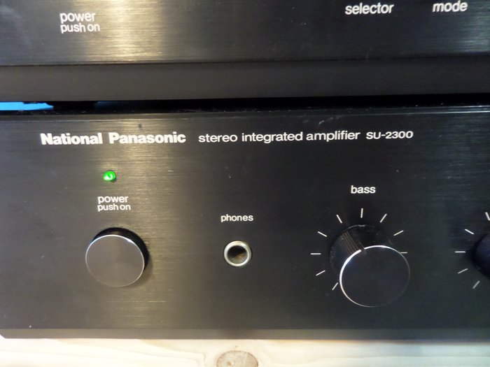 National Panasonic SU 2300 Amplifier & ST2300 Tuner - Catawiki