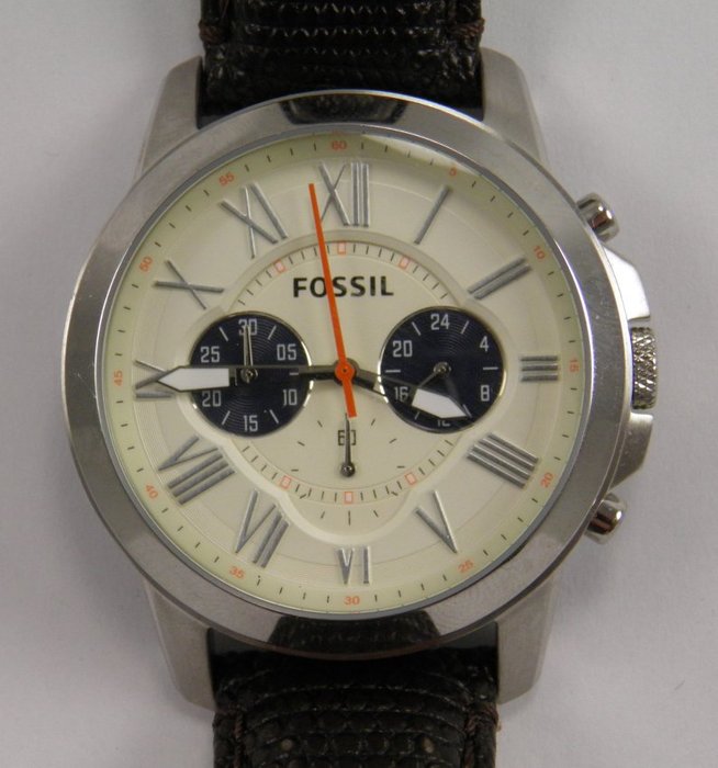 Fossil Grant chronograph FS5021 – Mens wrist watch - Catawiki