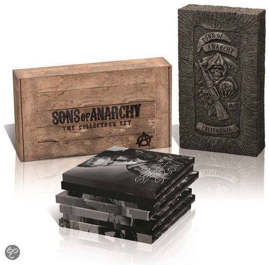 Sons of Anarchy - complete collection Blu-ray - Wooden table box collector's edition - Alle seizoenen in een speciale box