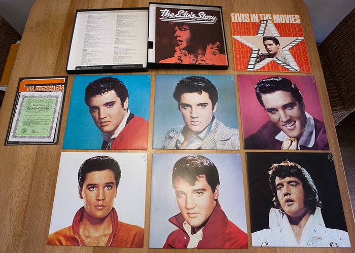 Elvis Presley Lot Of 3 Lp Box Sets Greatest Hits Catawiki