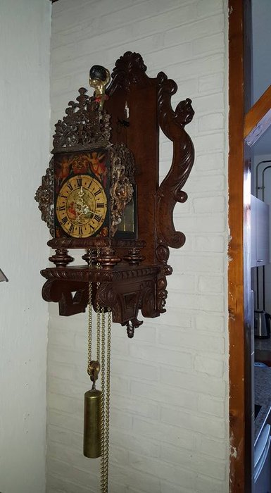 West Frisian pendulum wall clock -- period 1730