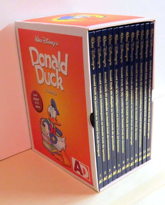 Donald Duck 1 t/m 12 - Donald Duck Collectie - 精装 - 第一版 - (2009)