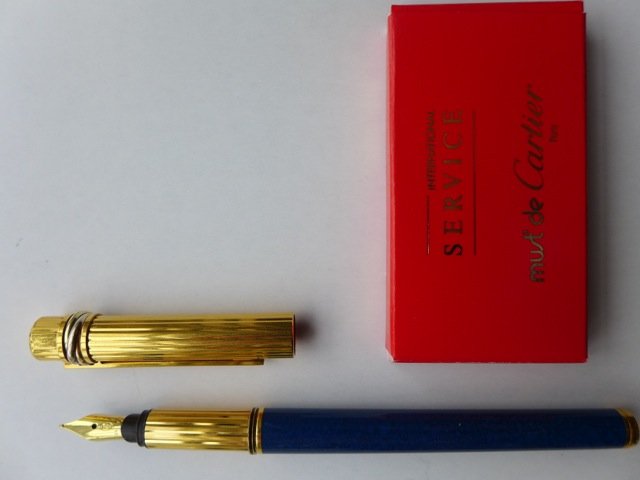 Fountain pen- Must de Cartier- blue 