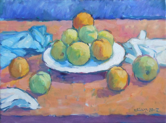 Antoon van Bakel (1930-2009) - Still Life with Fruit
