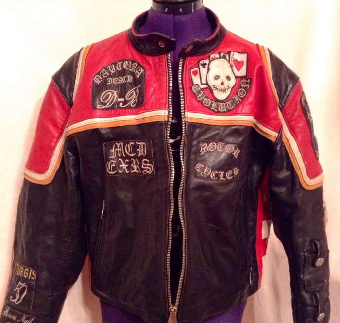 The Marlboro Man Leather Jacket from the movie with Mickey Rourke from 1991