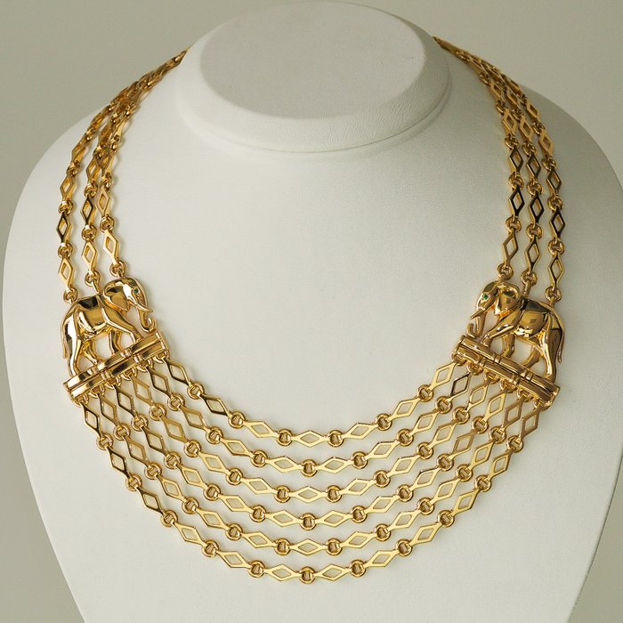 Cartier Elephant necklace - Catawiki
