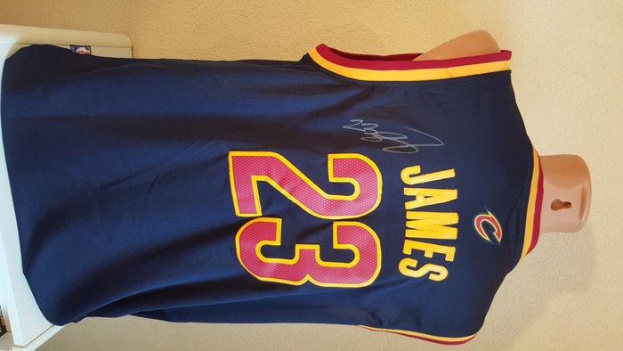 LeBron James - basketball legend - Cleveland 32 shirt originally signed + COA.