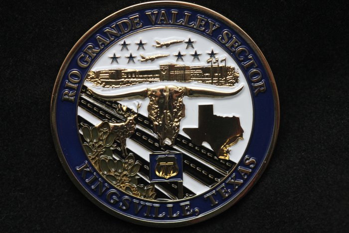 Details about   D19 US Border Patrol Texas Rio Grande Valley Sector Challenge Coin 