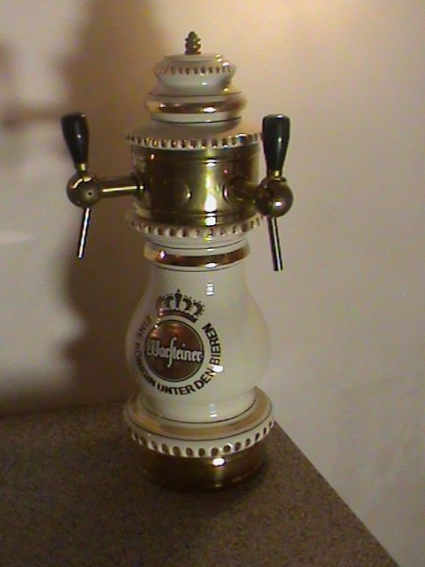 Warsteiner- Ceramic beer tap

