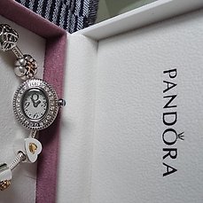 Bracelet Pandora avec colifichets en or et colifichet - Catawiki