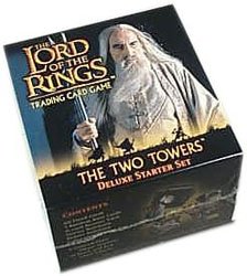LORD OF THE RINGS TCG TWO TOWERS DELUXE STARTER EMPTY BOX 