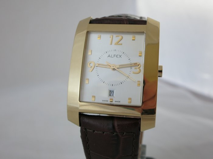 Alfex - Fabricado na Suíça - Modelo 5560 - Relógio de pulso -2015
