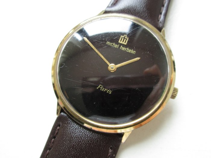 Michel Herbelin Paris – montre-bracelet pour homme – des années 1970