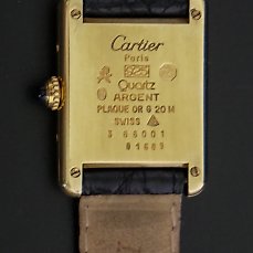 cartier watch argent 925