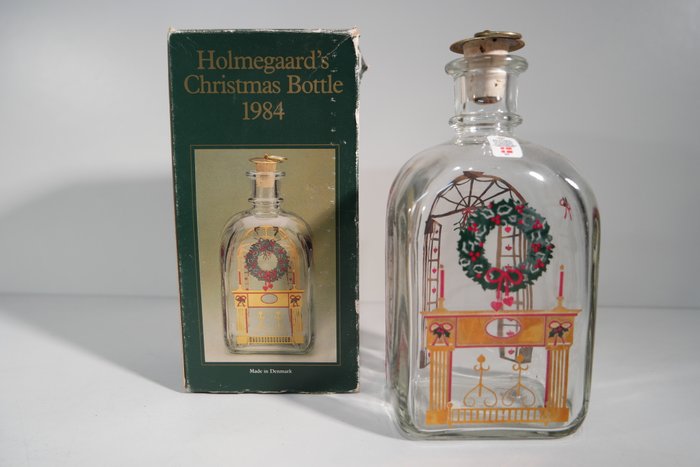 Christmas decanter Holmegaard - Christmas bottle - Juteflaske by Jette Frölich and Michael Bang