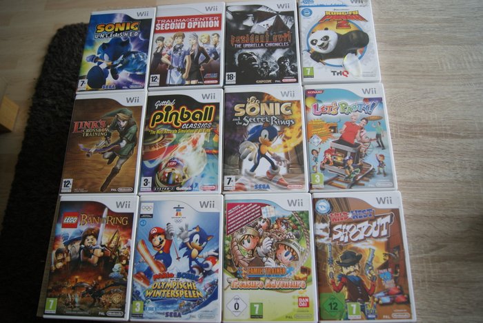 all sonic games for wii