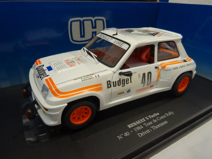 Preview of the first image of Universal Hobbies - 1:18 - Renault 5 Turbo Nr# 40 1984 - Tour de Corse Rally - Driver Thomasse.