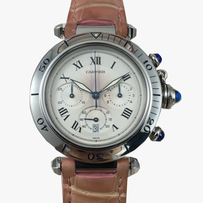 cartier pasha quartz chronograph