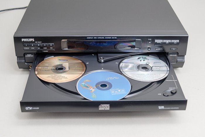 Philips  CD-5 Carrousel Compact Disc Changer CDC 752