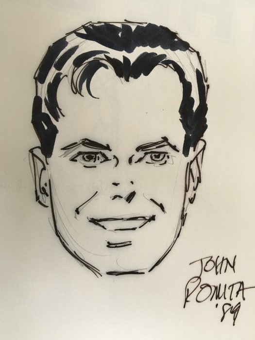 Image result for john romita peter parker sketch