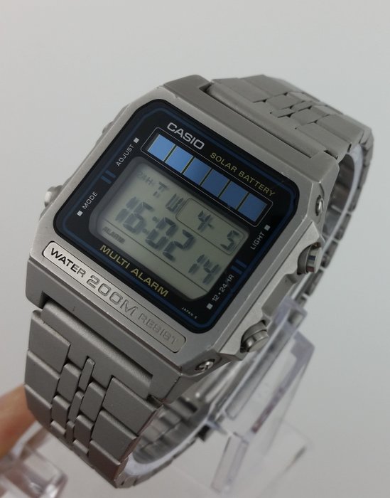 Reloj de pulsera para hombre CASIO – Solar – Años 80 - Catawiki