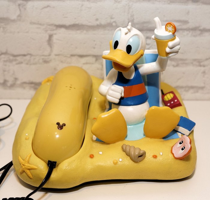Disney Donald Duck Telefon - 2. Hälfte des 20. Jahrhunderts