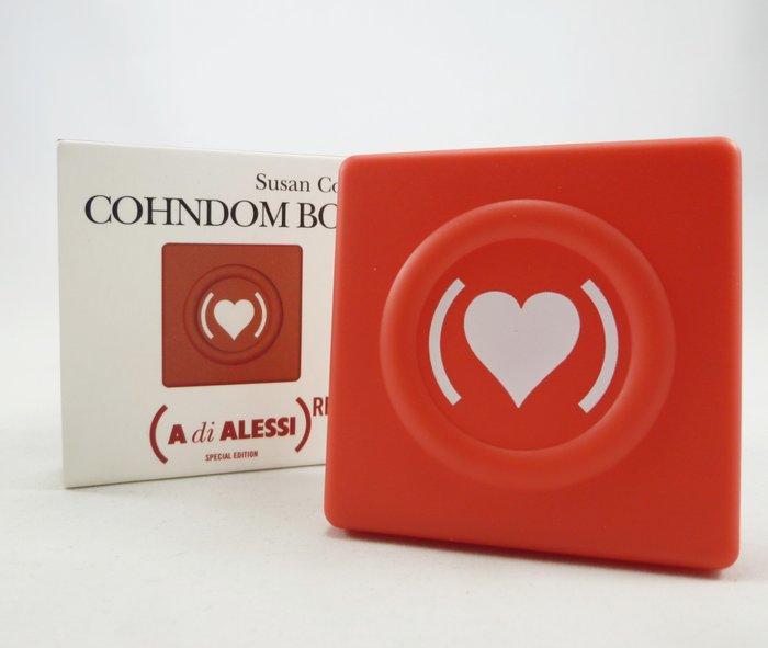 RED ASC03 FREE DELIVERY ALESSI Condom Holder PRODUCT 