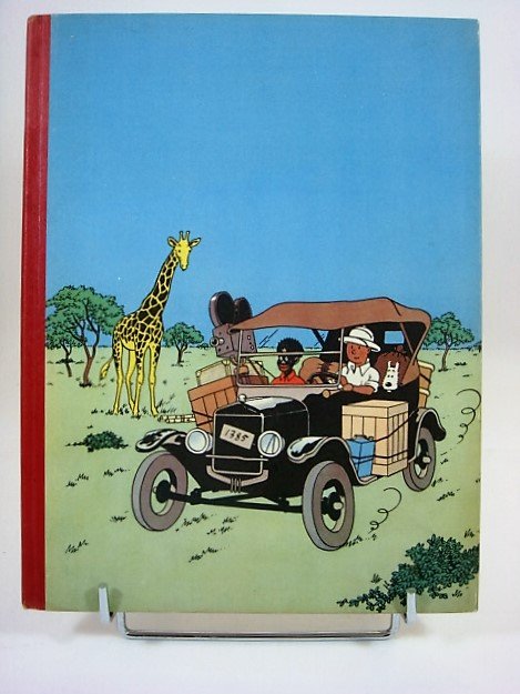 Tintin, volume 2 - Tintin au Congo - en tapa dura (hc) - Un ejemplar  "universal" o "adelantado" (1948)

