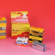Agfa Agfa Color XR 200 24 X 36mm Negative Film Roll 1986 STILL SEALED 