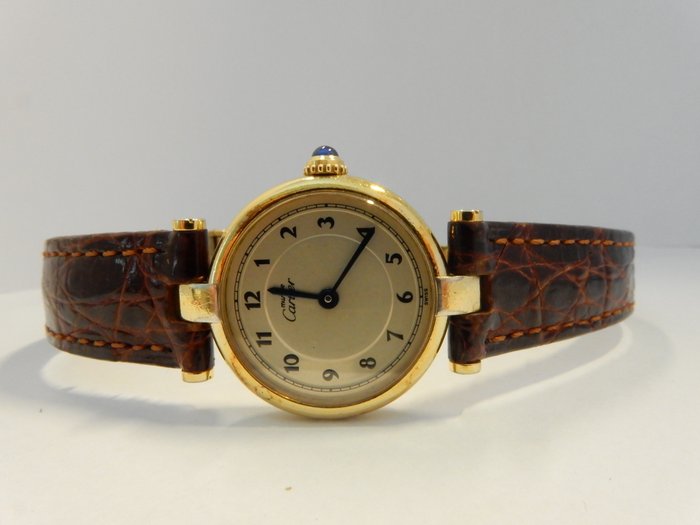 Damski zegarek Cartier Vermeil Must de 