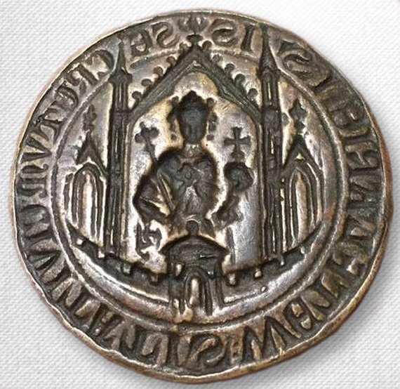 Germany - Seal (emblem) of the city Wetzlar - 13th century - bronze
