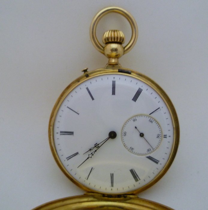 Dubois & Cíe (Geneve) Men's pocket watch - Circa 1860