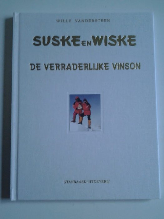 Suske en Wiske - Luxe wit linnen album - De verraderlijke Vinson (100 ex.) - Cartonné - EO - (1997)