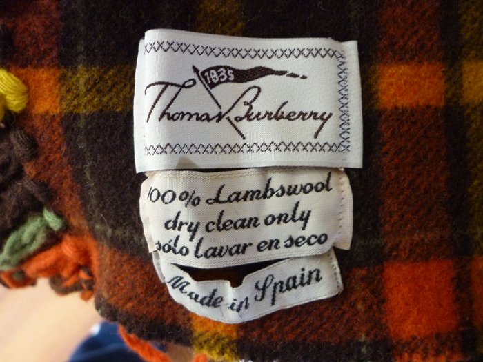 thomas burberry scarf