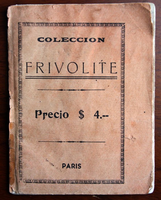 Antique erotica; Photo album Coleccion Frivolite Paris - ca. 1925