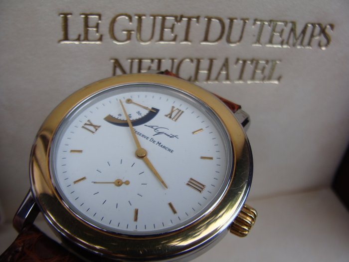 Reloj para hombre Le Guet Du Temps –  Reserve De Marche. Año 2010.