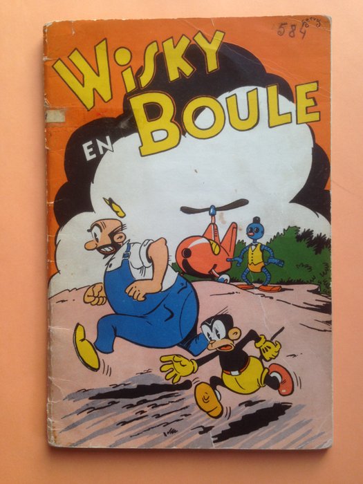Wisky en Boule (Gervy) - sc - 1e druk - (1952)