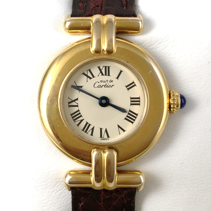 Must De Cartier Round Vermeil Ladies' Watch - Catawiki