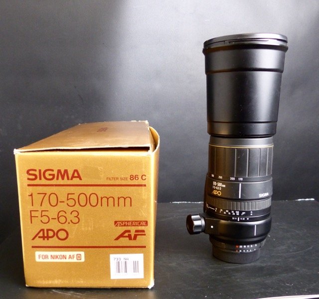 Sigma 170-500mm F/5-6.3 APO for Nikon DG - Catawiki