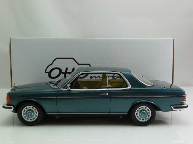 1980 MERCEDES-BENZ 280 CE w123 Coupe silver argent 1:18 Norev 