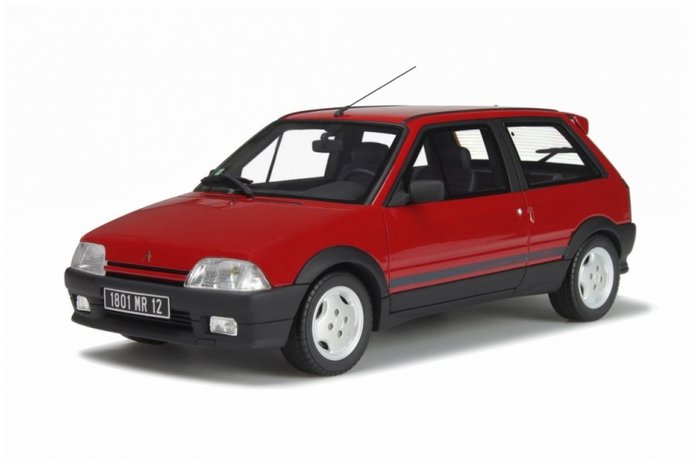Otto Mobile - Scale 1/18 - Citroën AX GTi red 1991

